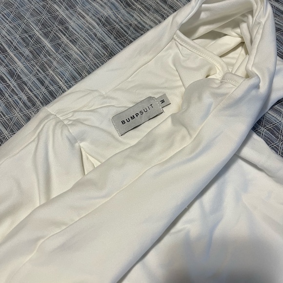 BUMPSUIT The Bianca Dress in Ivory size M - Picture 5 of 5